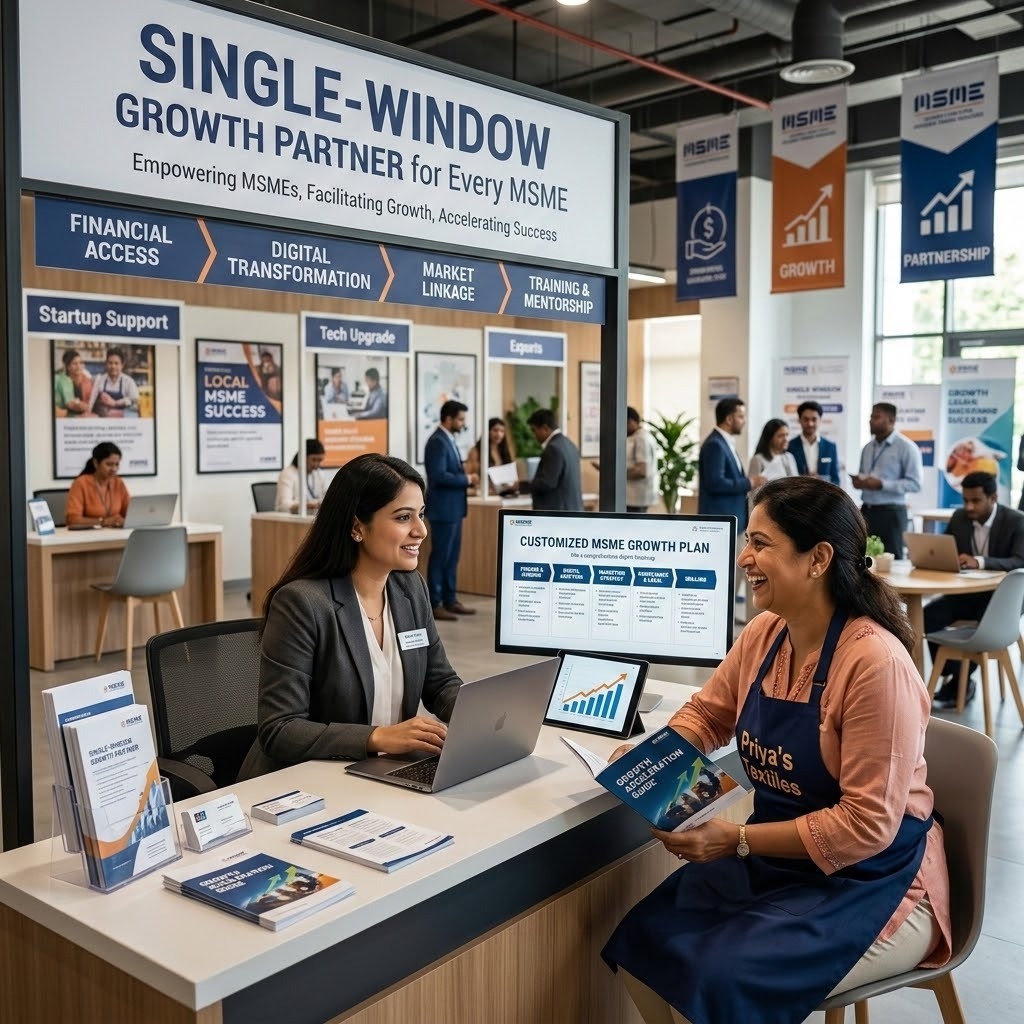 Single-Window Growth Partner for Every MSME
